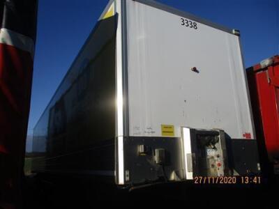 2008 Gray + Adams Tandem Axle Insulated Box Van Trailer