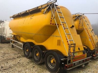 2015 Feldbinder 40m³ 3 Pot Cement Tanker Trailer - 2