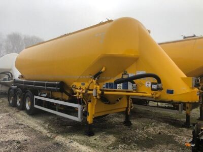 2015 Feldbinder 40m³ 3 Pot Cement Tanker Trailer