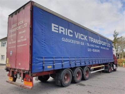 2007 SDC Triaxle Curtainside Trailer - 3