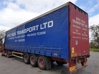 2007 SDC Triaxle Curtainside Trailer - 4
