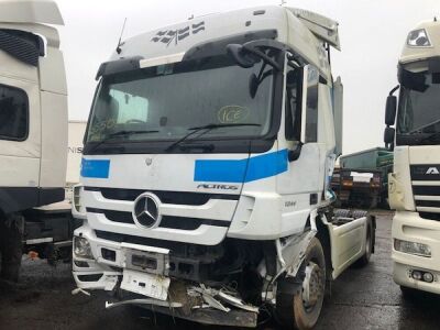 2012 Mercedes Actros 1844 4x2 Tractor Unit