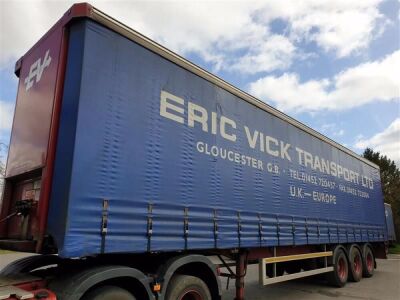 2007 SDC Triaxle Curtainside Trailer - 2