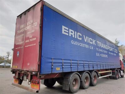 2007 SDC Triaxle Curtainside Trailer - 3