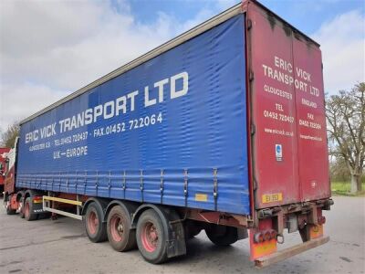 2007 SDC Triaxle Curtainside Trailer - 4