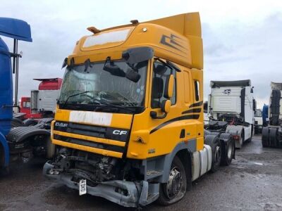 2014 DAF CF85 460 6x2 Midlift Tractor Unit