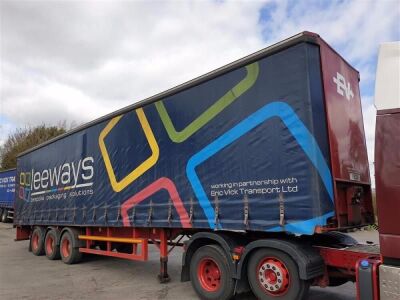 2004 M&G Triaxle Curtainside Trailer