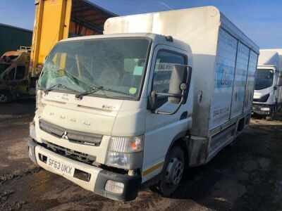 2013 Mitsubishi Fuso 7C18 4x2 Box Van