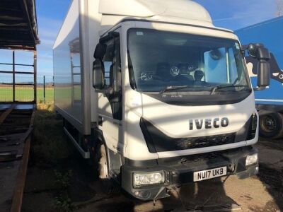 2017 Iveco Eurocargo 75 160 4x2 Box Van - 2