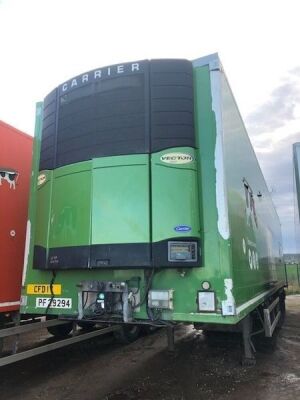 2006 Samro Triaxle Fridge Trailer