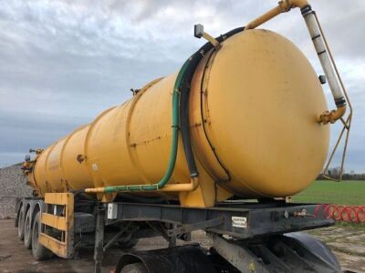 2000 Grafton Triaxle Vacauum Tanker Trailer