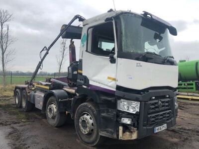 2016 Renualt C430 8x4 Hook Loader