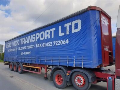 2003 Montracon Triaxle Curtainside Trailer