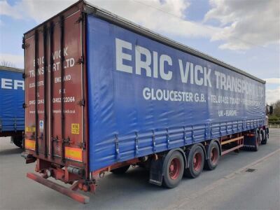 2003 Montracon Triaxle Curtainside Trailer - 3
