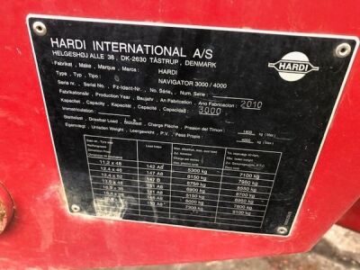 2010 Hardi Navigator 3000 Crop Sprayer - 10