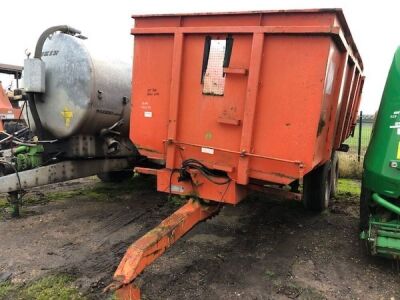 1992 Brian Clegg Tandem Axle Drawbar Tipping Trailer - 2