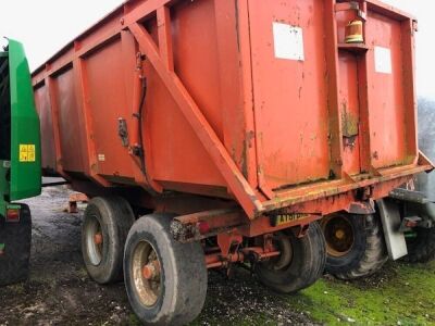 1992 Brian Clegg Tandem Axle Drawbar Tipping Trailer - 8