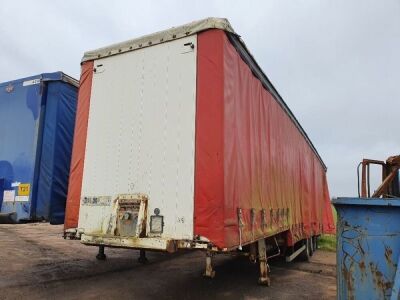 1998 Fruehauf Triaxle Stepframe Euroliner Trailer