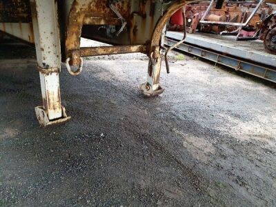 1998 Fruehauf Triaxle Stepframe Euroliner Trailer - 4