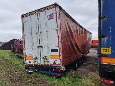 1998 Fruehauf Triaxle Stepframe Euroliner Trailer - 9