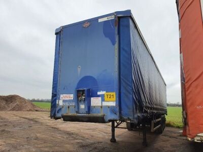 2003 Cartwright Triaxle Curtainside Trailer