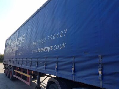 2003 M&G Triaxle Curtainside Trailer