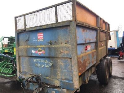 1991 Marston FF-10B Tandem Axle Dump Trailer - 3