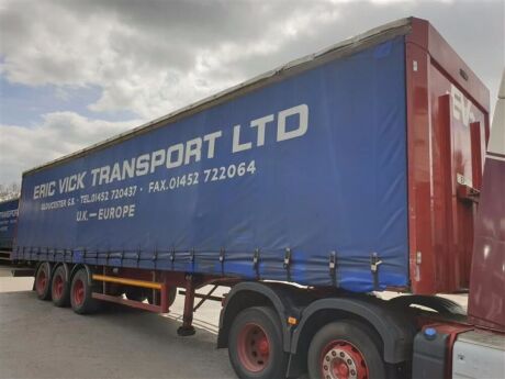 2007 Kelburg Triaxle Euroliner Trailer