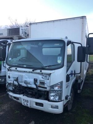 2018 Isuzu Forward N75 190 4x2 Box Van