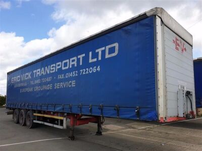 2007 Kelburg Triaxle Euroliner Trailer