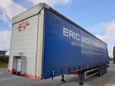 2007 Kelburg Triaxle Euroliner Trailer - 2