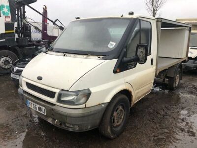 2006 Ford Transit 90 T350 Covered Flatbed 