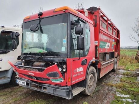 2007 Dennis 4x2 Sideloader Bin Wagon