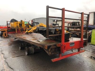 2014 Portequip Tandem Axle Drawbar Flat Trailer - 5