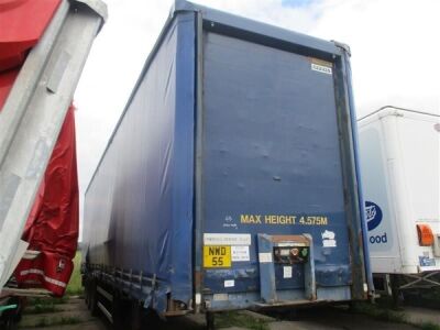 2001 Montracon Triaxle Curtainside Trailer