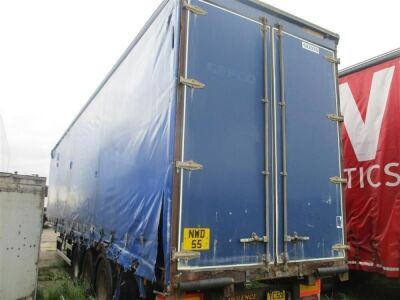 2001 Montracon Triaxle Curtainside Trailer - 3