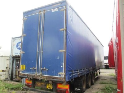 2001 Montracon Triaxle Curtainside Trailer - 4