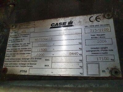 2006 Case AFX8010 4x4 Combine - 19