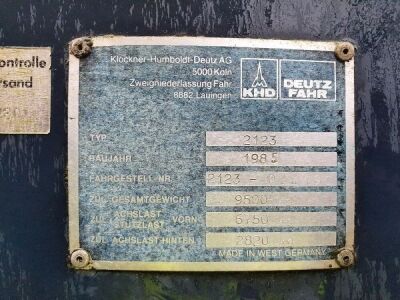 1985 Deutz Fahr M 2680 Combine - 7