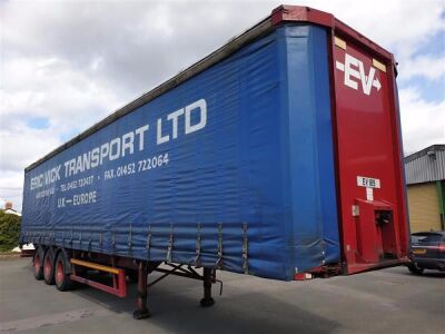 2002 Montracon Triaxle Euroliner Trailer