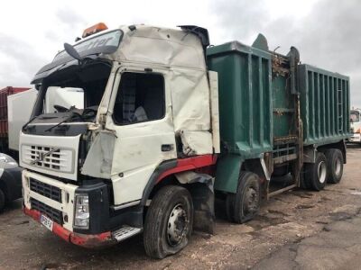 2008 Volvo FM 8x4 Side Loader Refuse Vehicle