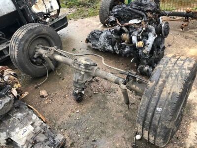 Mercedes Sprinter Rear Axle Assembly 