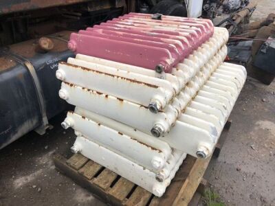 Qty of Cast Iron Radiators  - 2