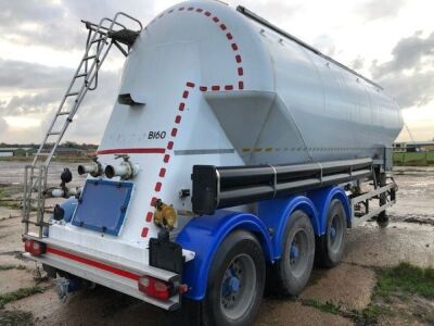 2011 Feldbinder 40³ 3 Pot Triaxle Tanker Trailer - 8