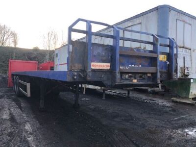 2005 Montracon Triaxle Extendable Flat Trailer - 3