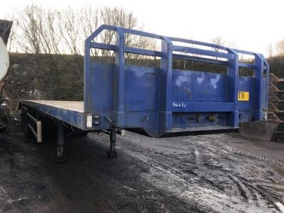 2005 Montracon Triaxle Extendable Flat Trailer - 2