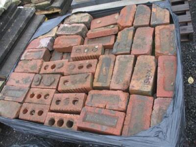 3 x Pallets of Reclaimed Bricks + Qty of Paving Slabs - 2