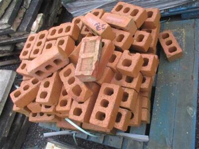 3 x Pallets of Reclaimed Bricks + Qty of Paving Slabs - 5