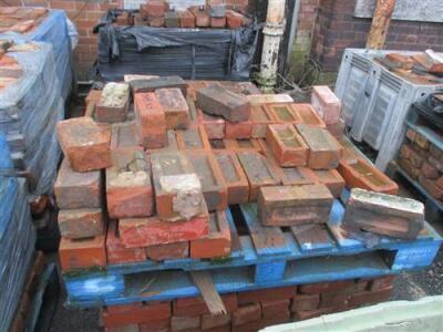 3 x Pallets of Reclaimed Bricks 