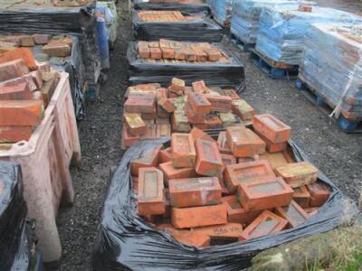 4 x Pallets of Reclaimed Bricks 